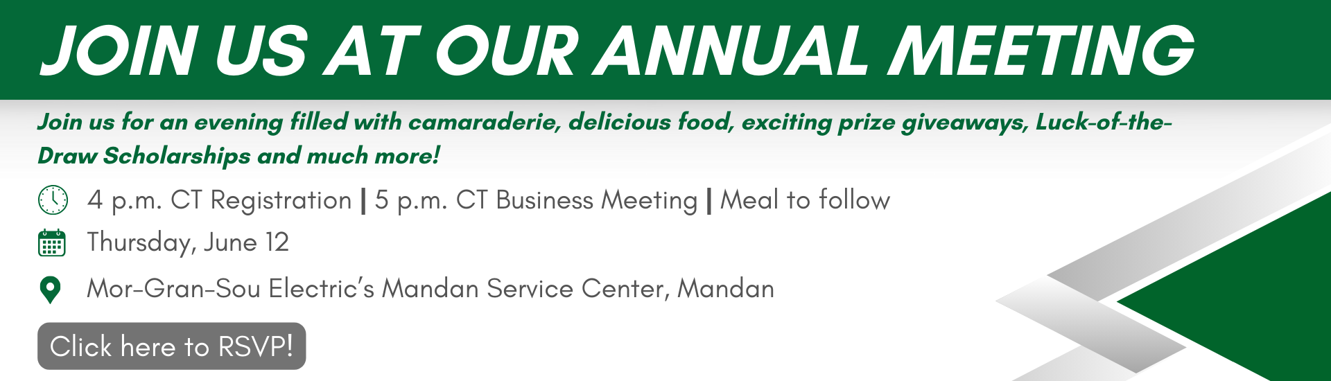 Annual Meeting- RSVP